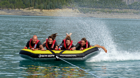 Holowanie pływadła - amazigo